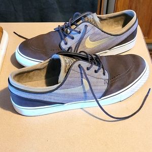 Nike Air Zoom SB Stefan Janoski Men's 13 Beige/Brown